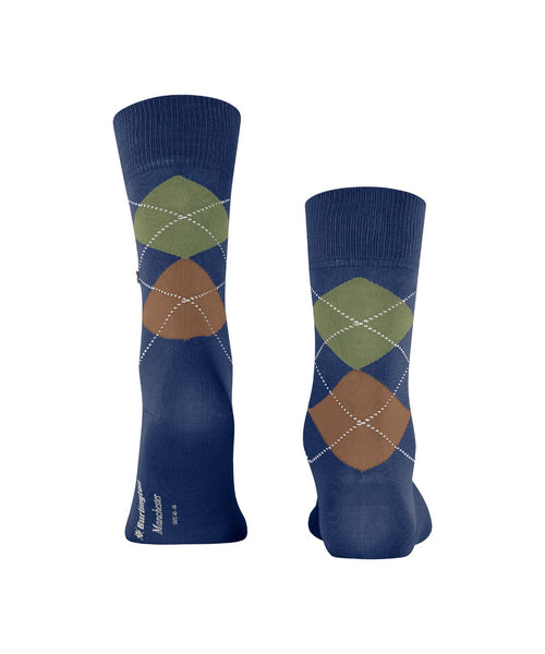 Manchester heren sokken | Blauw