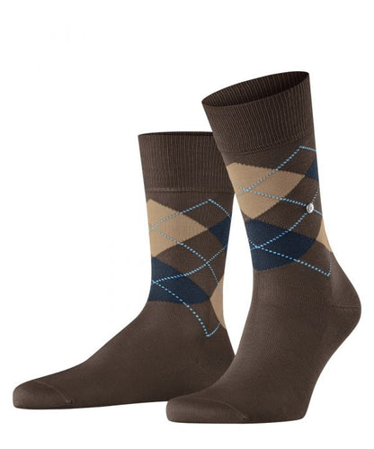 Manchester Herrensocken | Braun