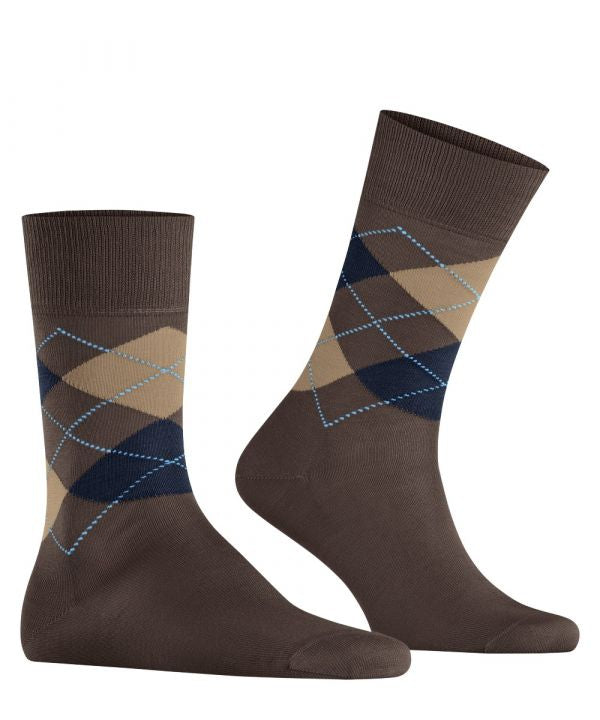Manchester Herrensocken | Braun