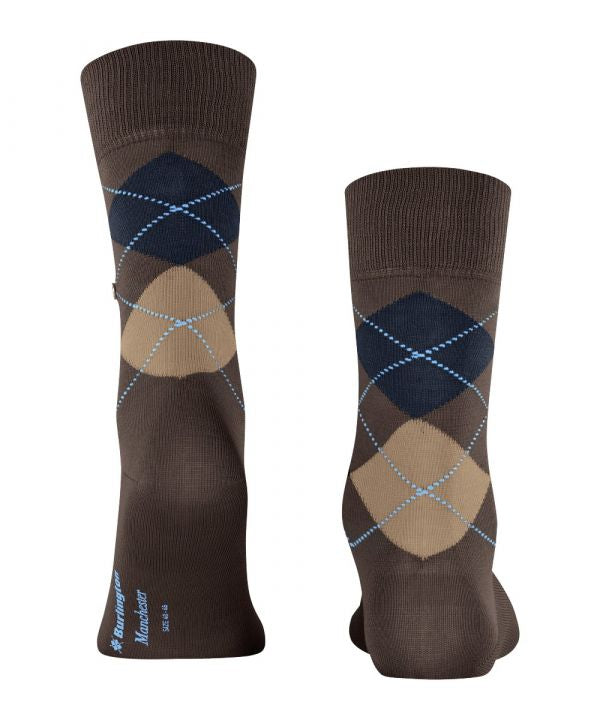 Manchester Herrensocken | Braun