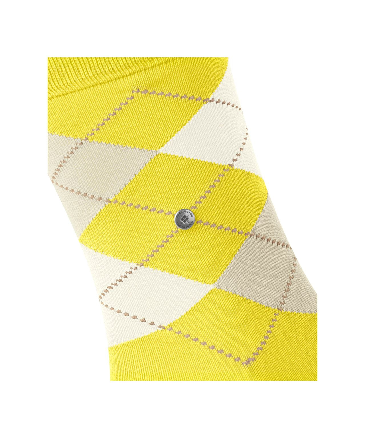 Sok Manchester Kort | Bright Yellow diamond check