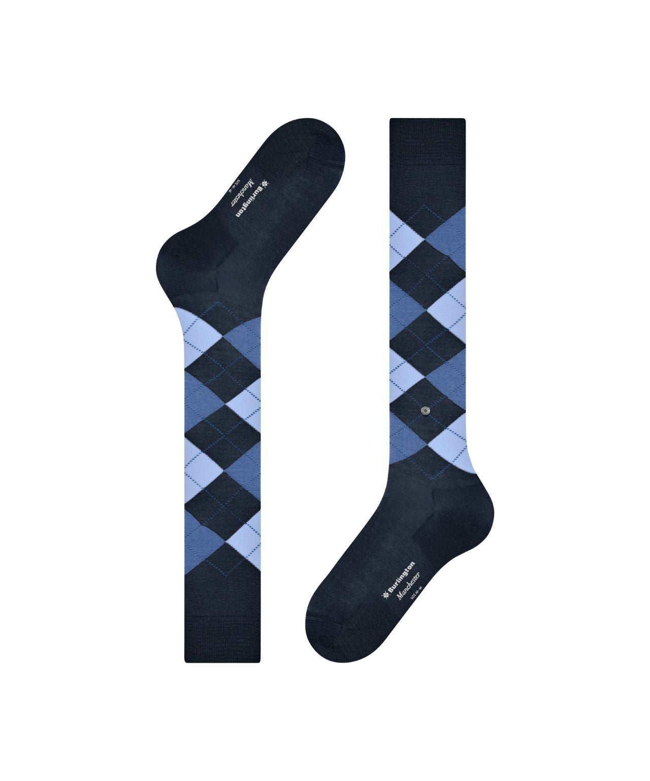 Manchester Men's Knee Socks | Blue