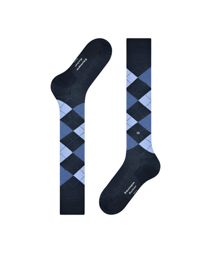 Manchester Men's Knee Socks | Blue