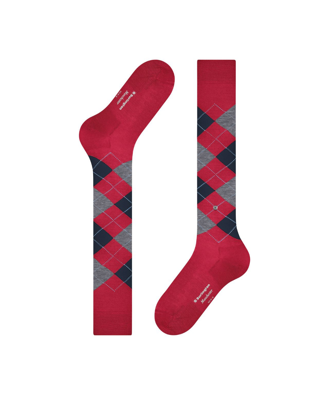 Manchester Men's Knee Socks | Red