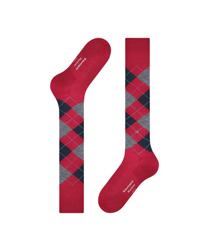 Manchester Men's Knee Socks | Red