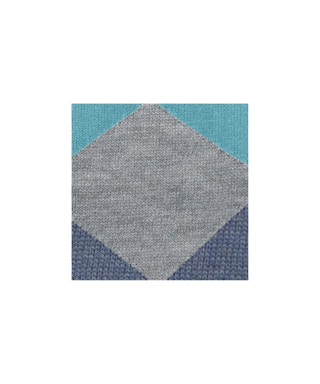 Sok Clyde | Aqua/Grey check