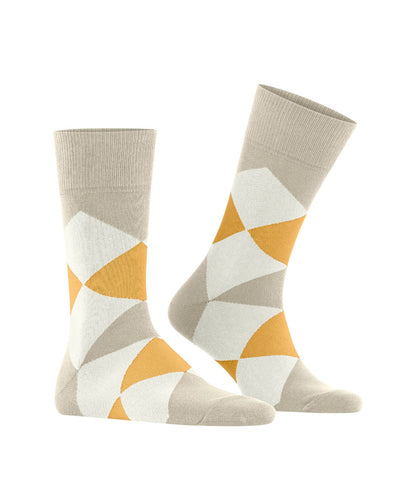 Sok Clyde | Sand/Beige/Ocre check