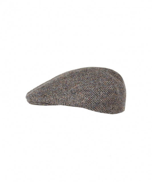 Klassieke Cap | Beige Grijs Herringbone