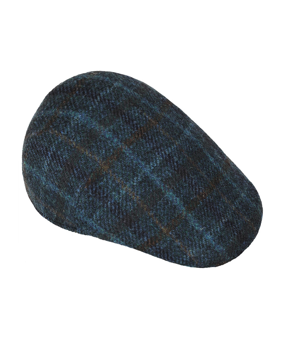 Tweed-Mütze vorgeformt | Blau