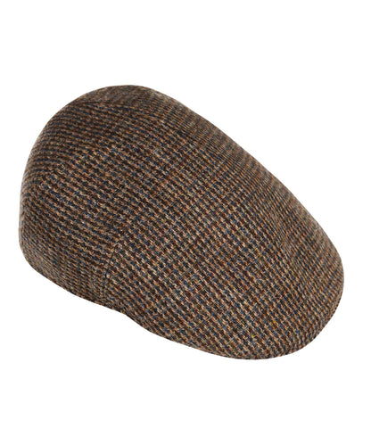 Tweed-Mütze vorgeformt | Blau