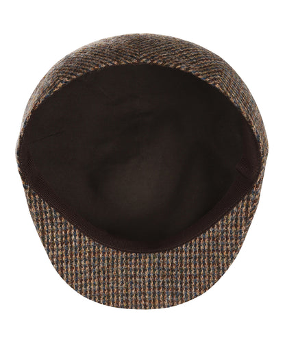 Tweed-Mütze vorgeformt | Blau