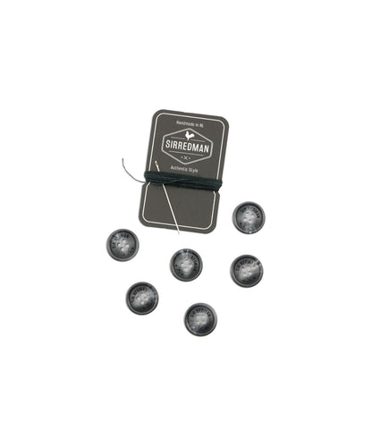 Leder-Hosenträger, 2-in-1, mit Clips und Laschen | Schwarz