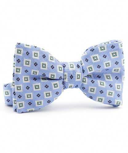Strik zijde | Blauw Print