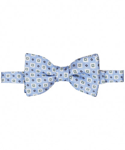 Strik zijde | Blauw Print