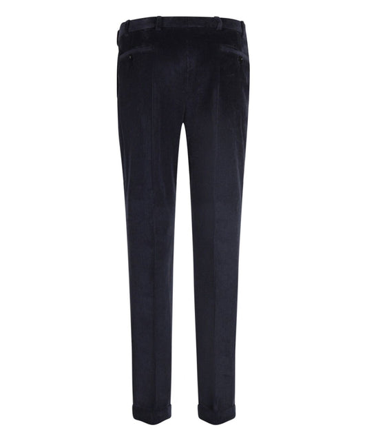 Corduroy Pants Wide Rib | Navy Blue