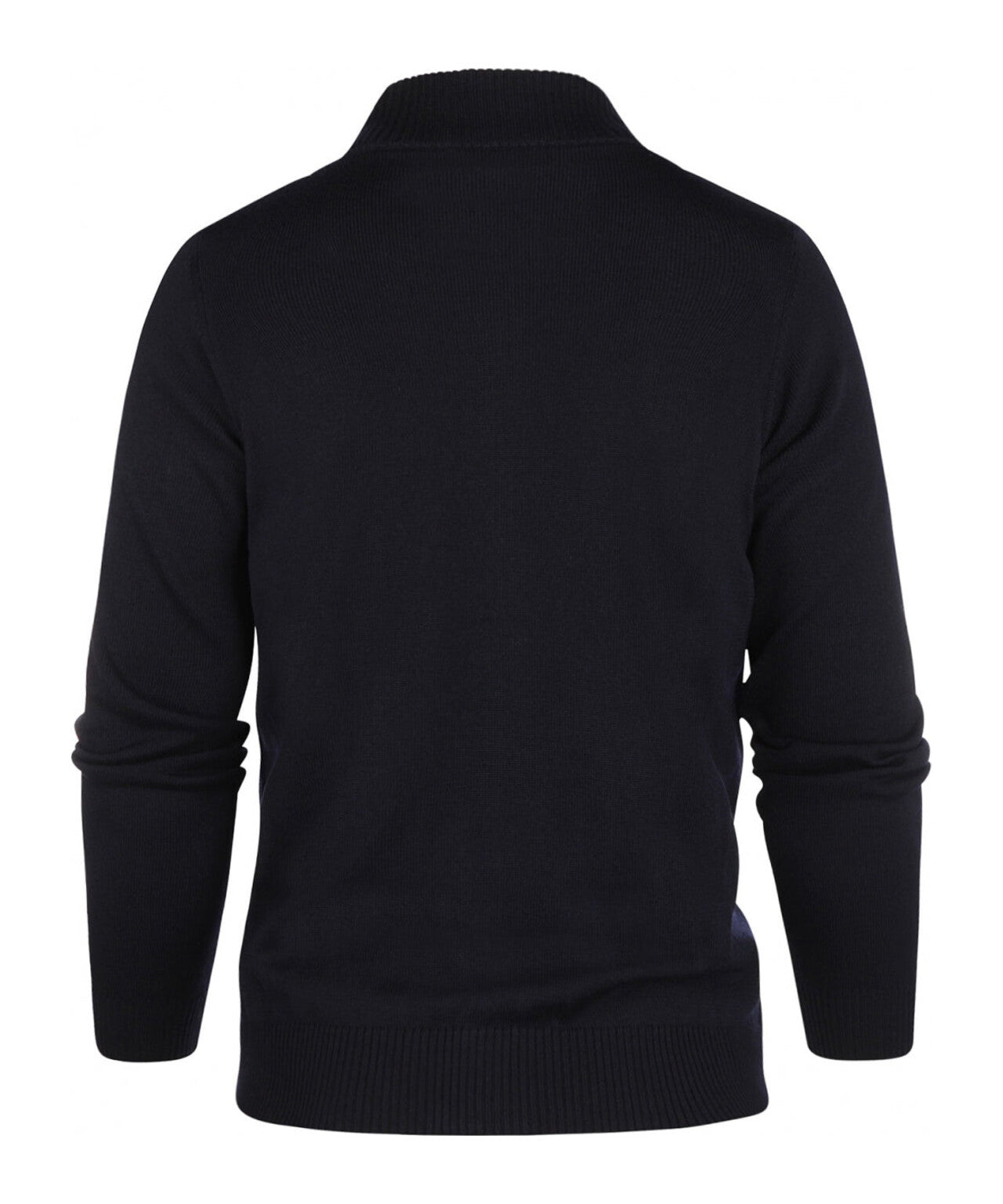 Merino-Reißverschlussweste | Marineblau