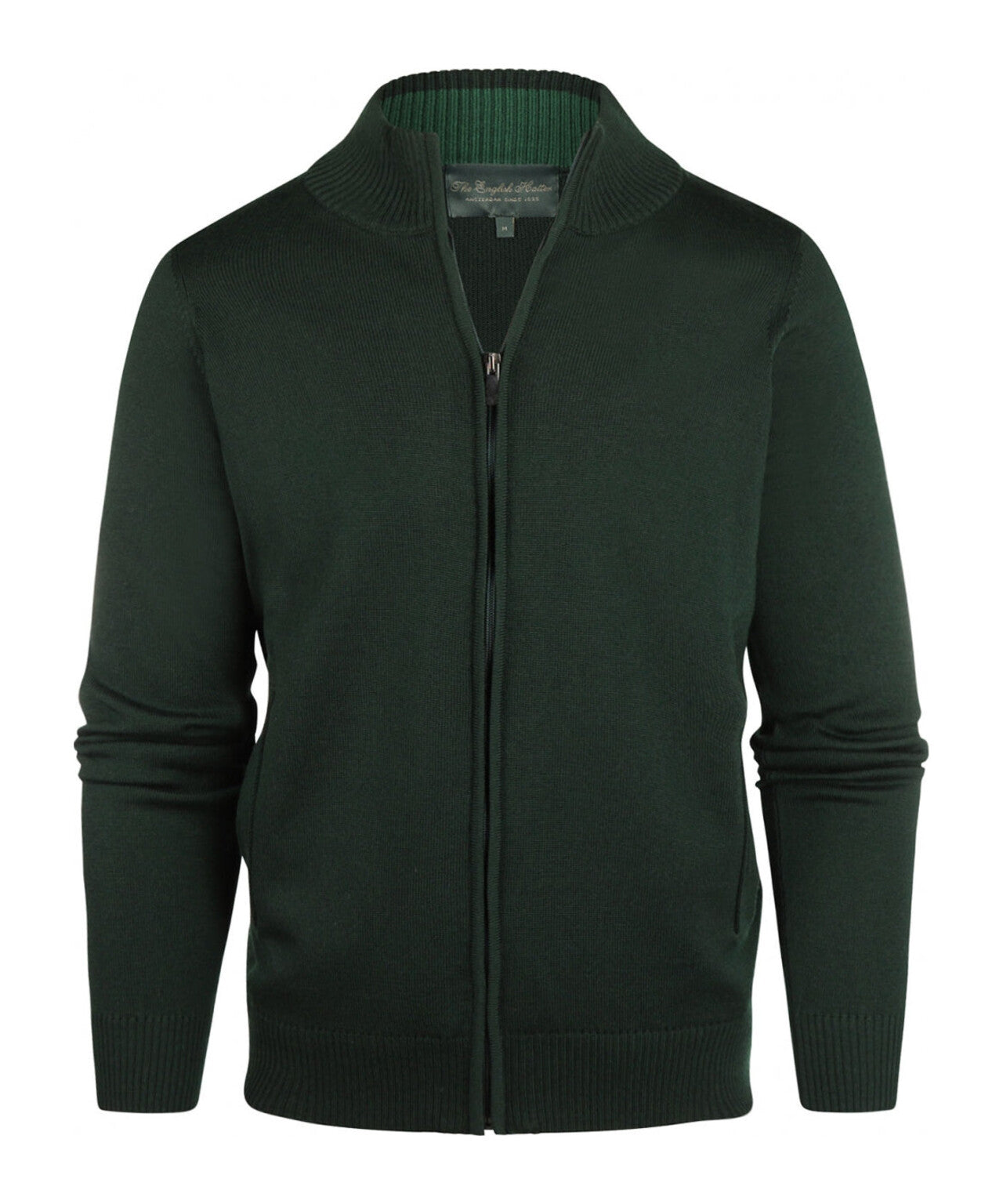 Merino Rits Vest | Fles Groen