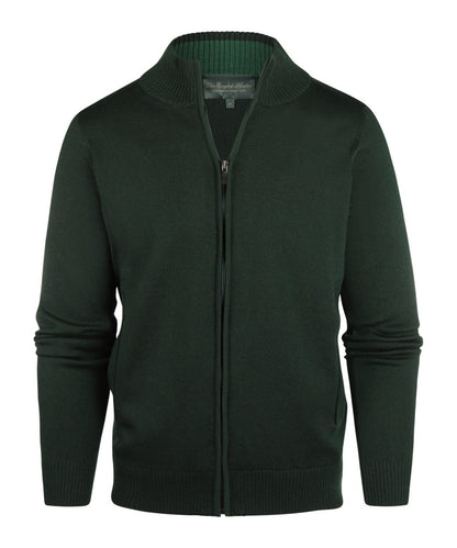 Merino Rits Vest | Fles Groen