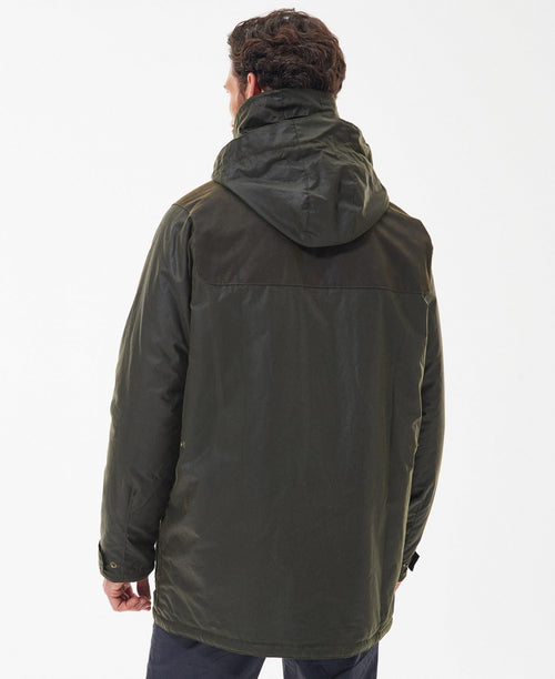 Barbour Ollerton Waxjas | Groen