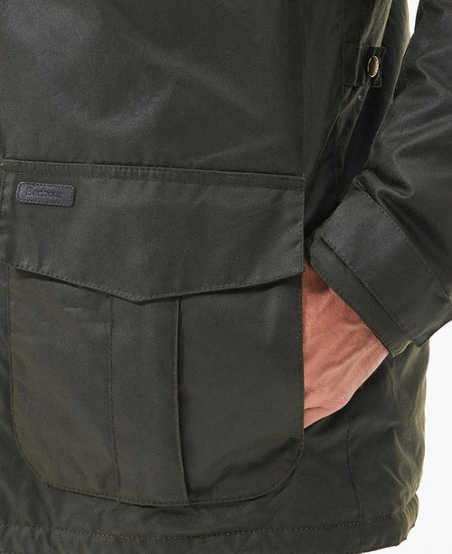 Barbour Ollerton Waxjas | Groen