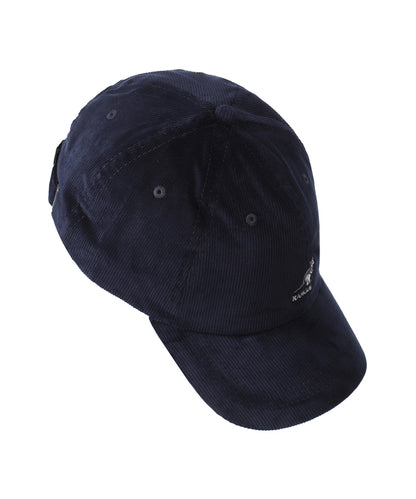 Baseballkappe aus Cord | Marineblau