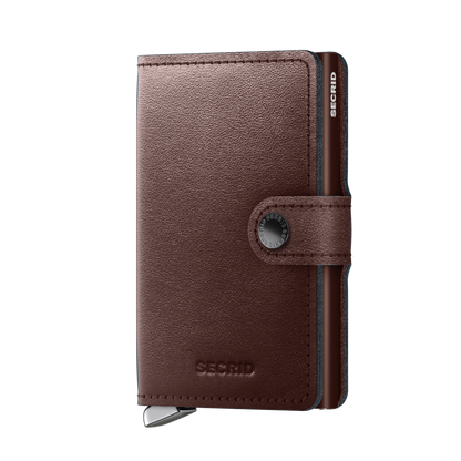Premium Miniwallet | Dusk Dark Brown