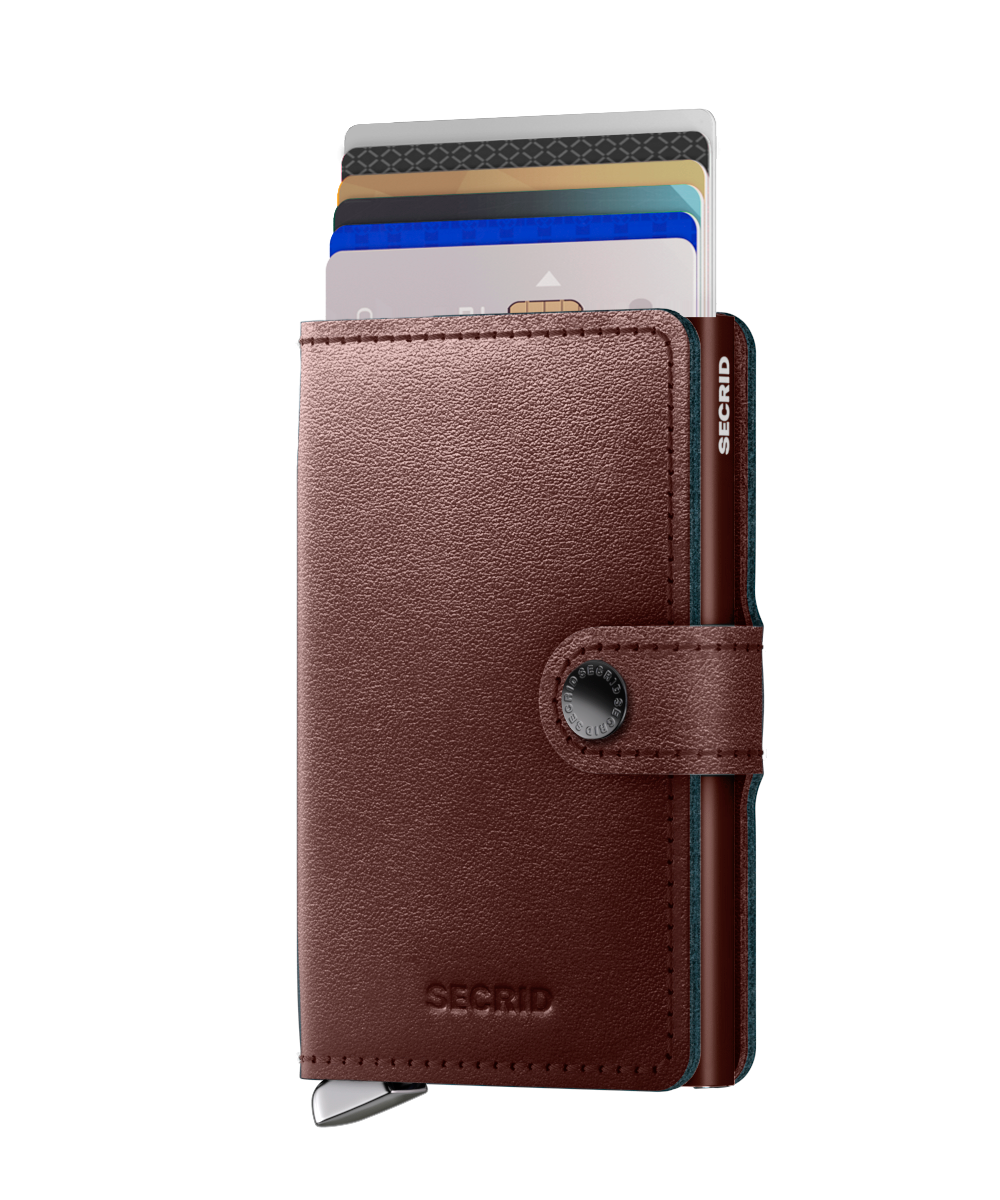 Premium Miniwallet | Dusk Dark Brown