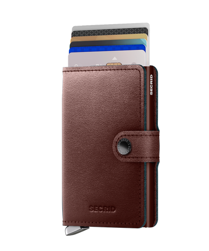 Premium Miniwallet | Dusk Dark Brown