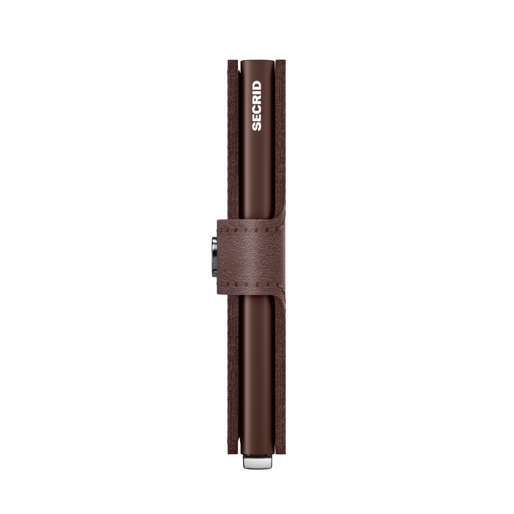 Premium Miniwallet | Dusk Dark Brown