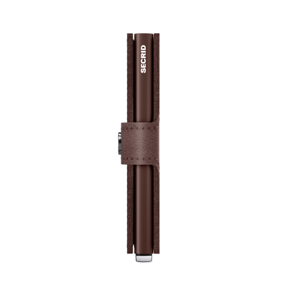Premium Miniwallet | Dusk Dark Brown