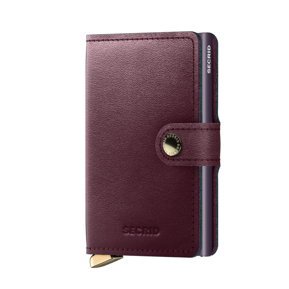 Premium Miniwallet | Dusk Bordeaux