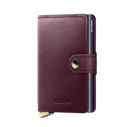 Premium Miniwallet | Dusk Bordeaux