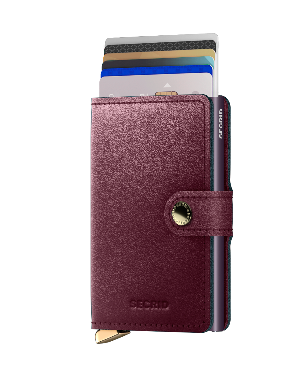Premium Miniwallet | Dusk Bordeaux