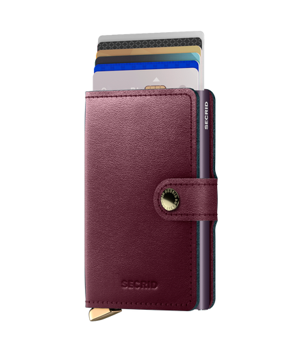 Premium Miniwallet | Dusk Bordeaux