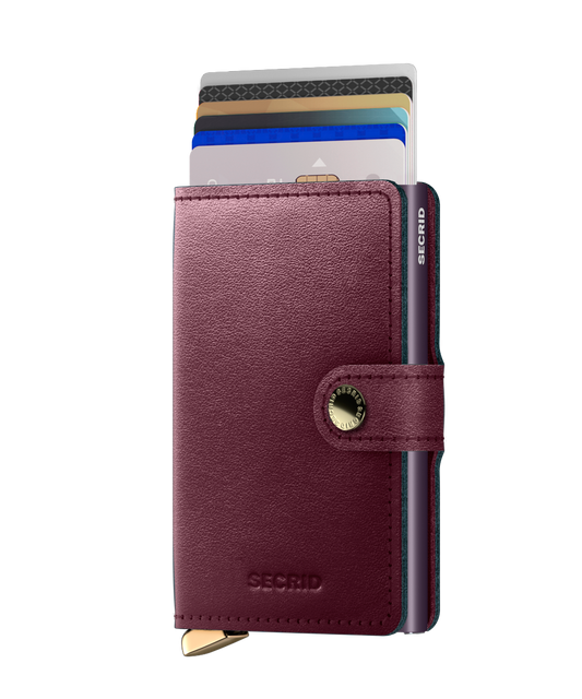 Premium Miniwallet | Dusk Bordeaux