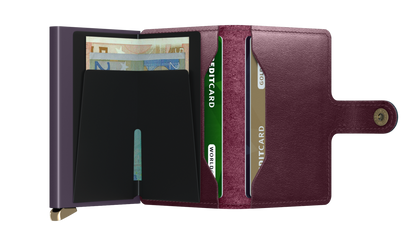 Premium Miniwallet | Dusk Bordeaux