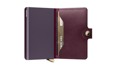 Premium Miniwallet | Dusk Bordeaux