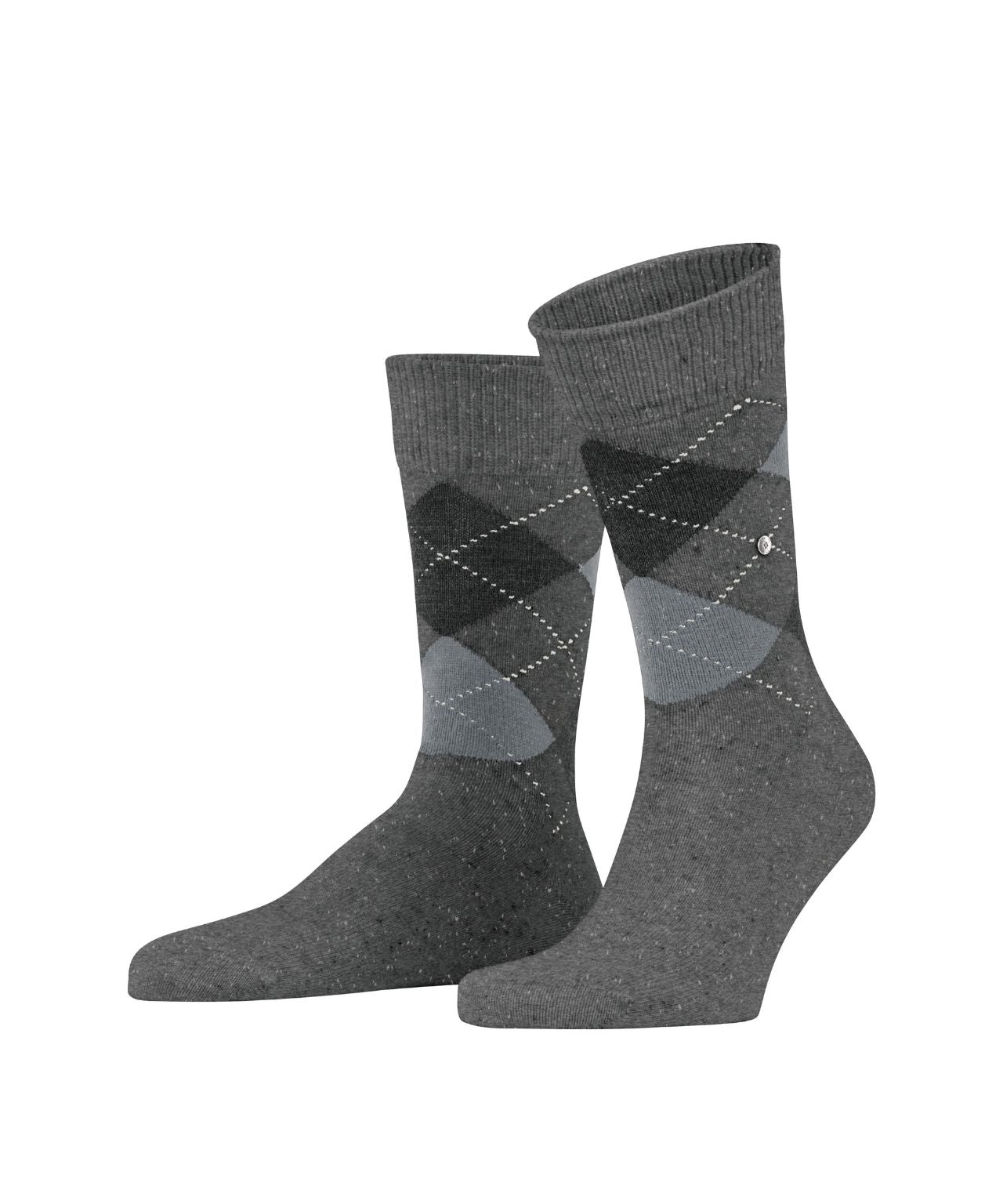 Dundee Sok | Grey diamond check