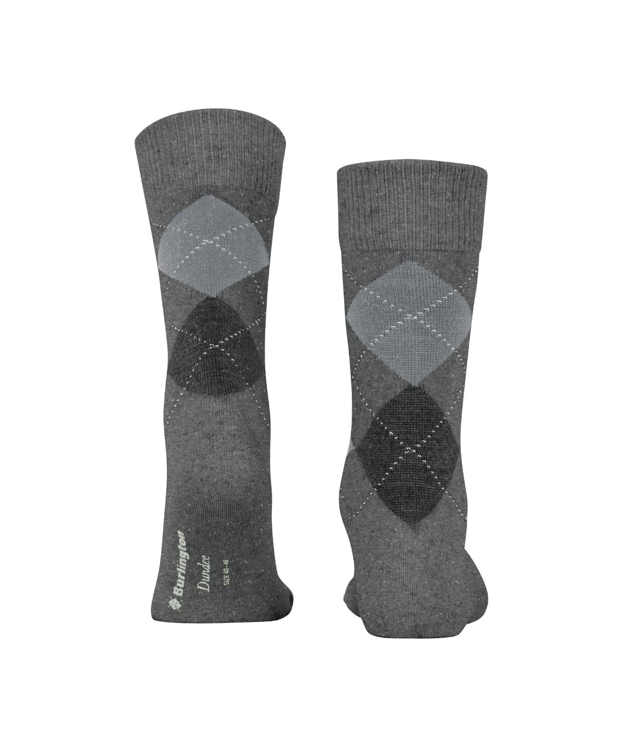 Dundee Sok | Grey diamond check