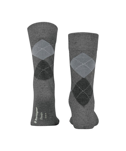 Dundee Sok | Grey diamond check