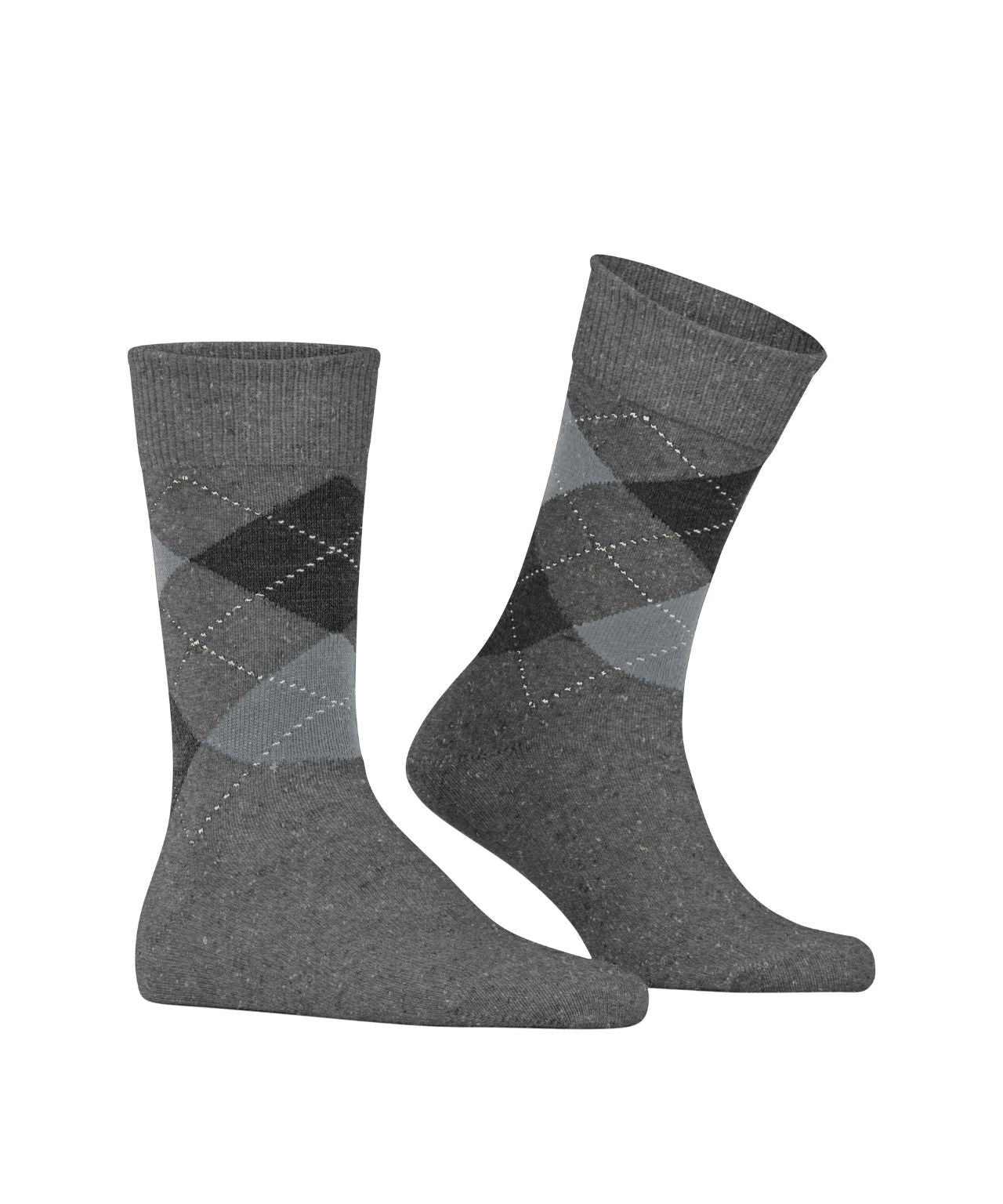 Dundee Sok | Grey diamond check