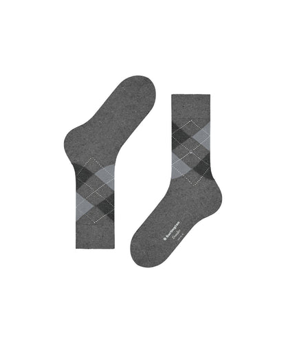 Dundee Sok | Grey diamond check