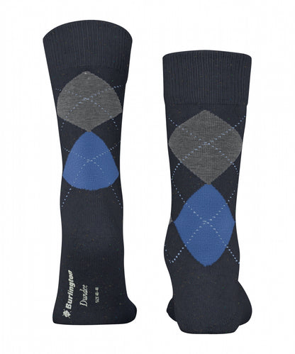 Burlington Dundee Socke | Blau