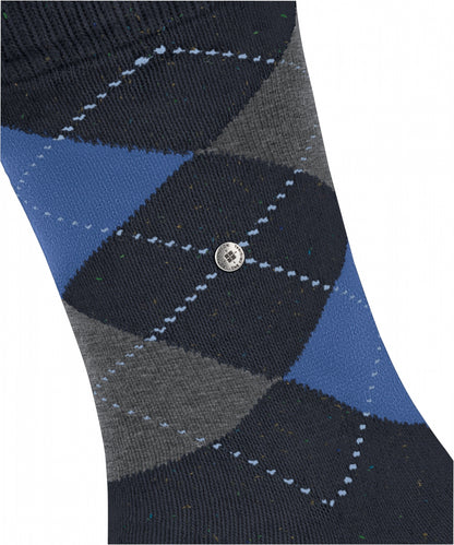 Burlington Dundee Socke | Blau