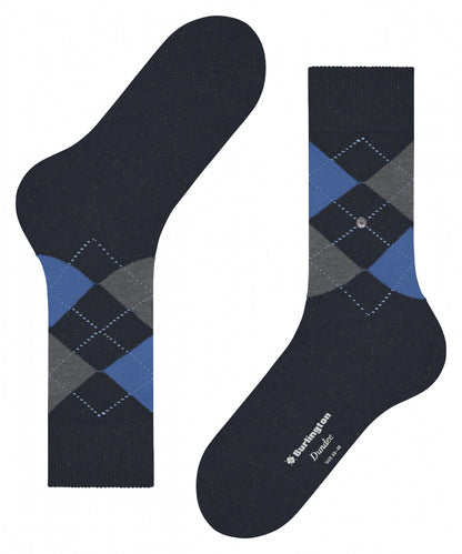 Burlington Dundee Socke | Blau