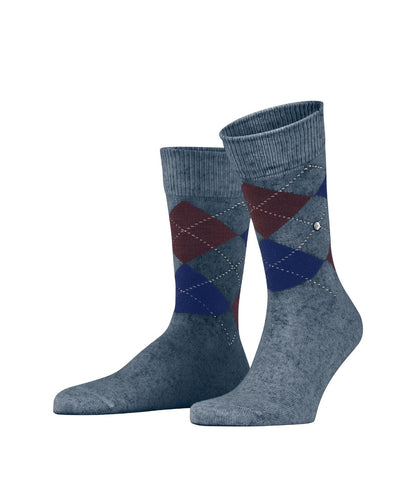Burlington Dundee Socke | Blau