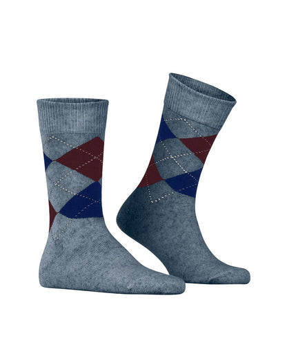 Burlington Dundee Socke | Blau