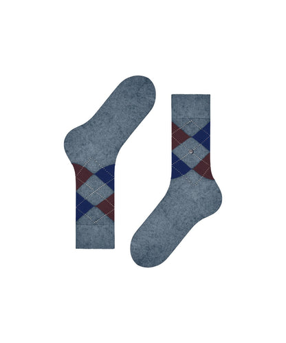 Burlington Dundee Socke | Blau