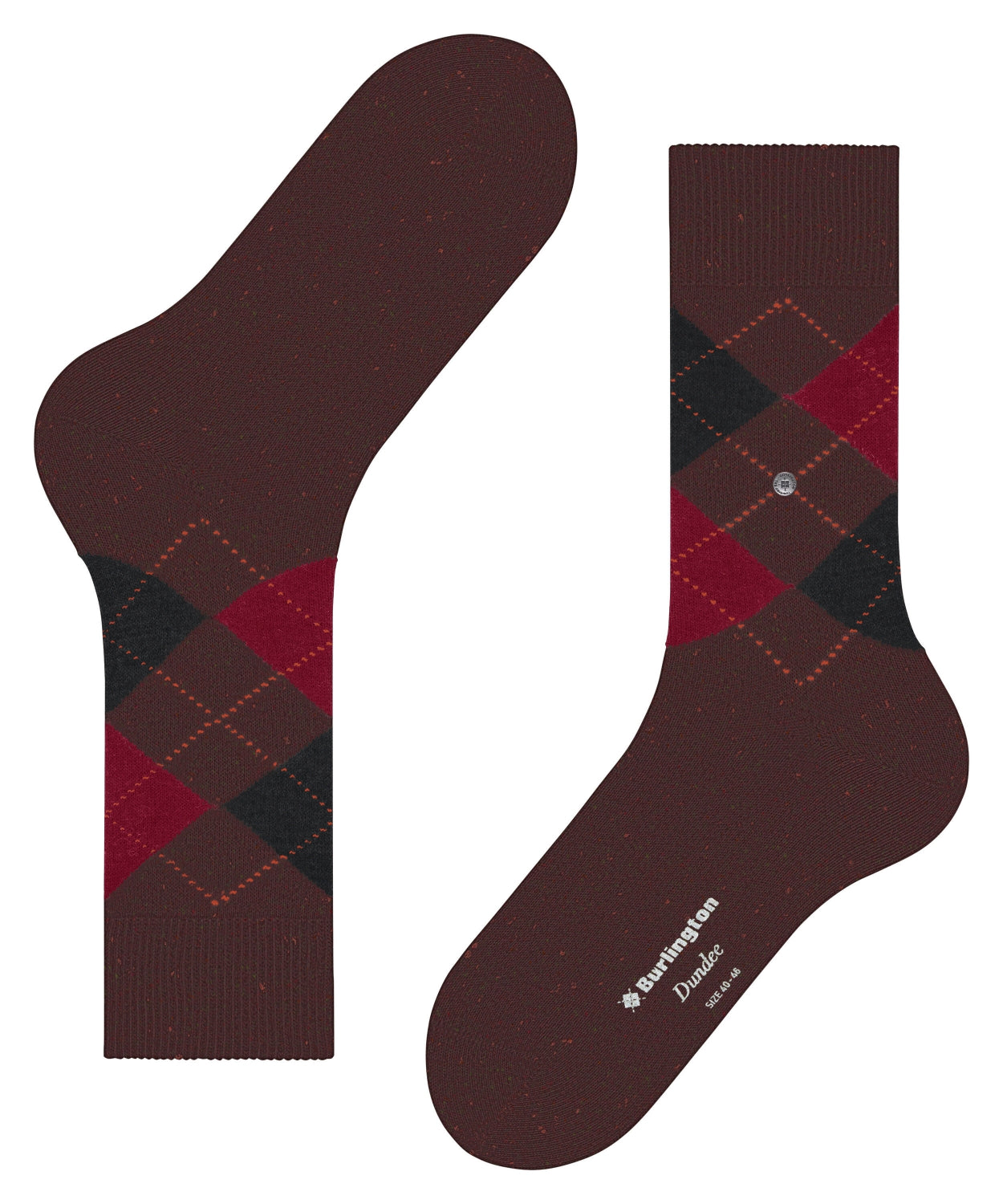 Burlington Dundee Socke | Rot