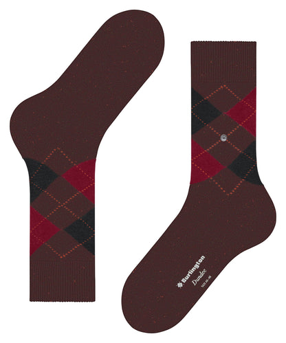 Burlington Dundee Socke | Rot